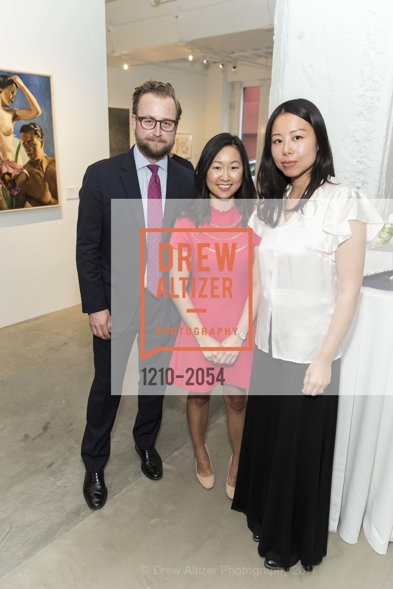 Andrew Lueck, Anna Smith, Rodania Leong, Christie's Spring Tour 2017, Wendi Norris Gallery. Van 161 Jesse Street, April 20th, 2017, Photo #1210-2054 Andrew Lueck, Anna Smith, Rodania Leong, Photo #1210-2054