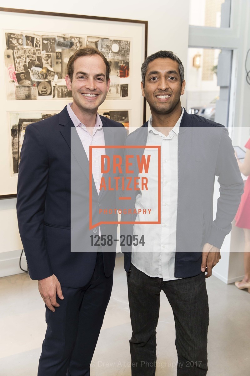 Eric Aschwald, Sager Gupta, Christie's Spring Tour 2017, Wendi Norris Gallery. Van 161 Jesse Street, April 20th, 2017, Photo #1258-2054 Eric Aschwald, Sager Gupta, Photo #1258-2054