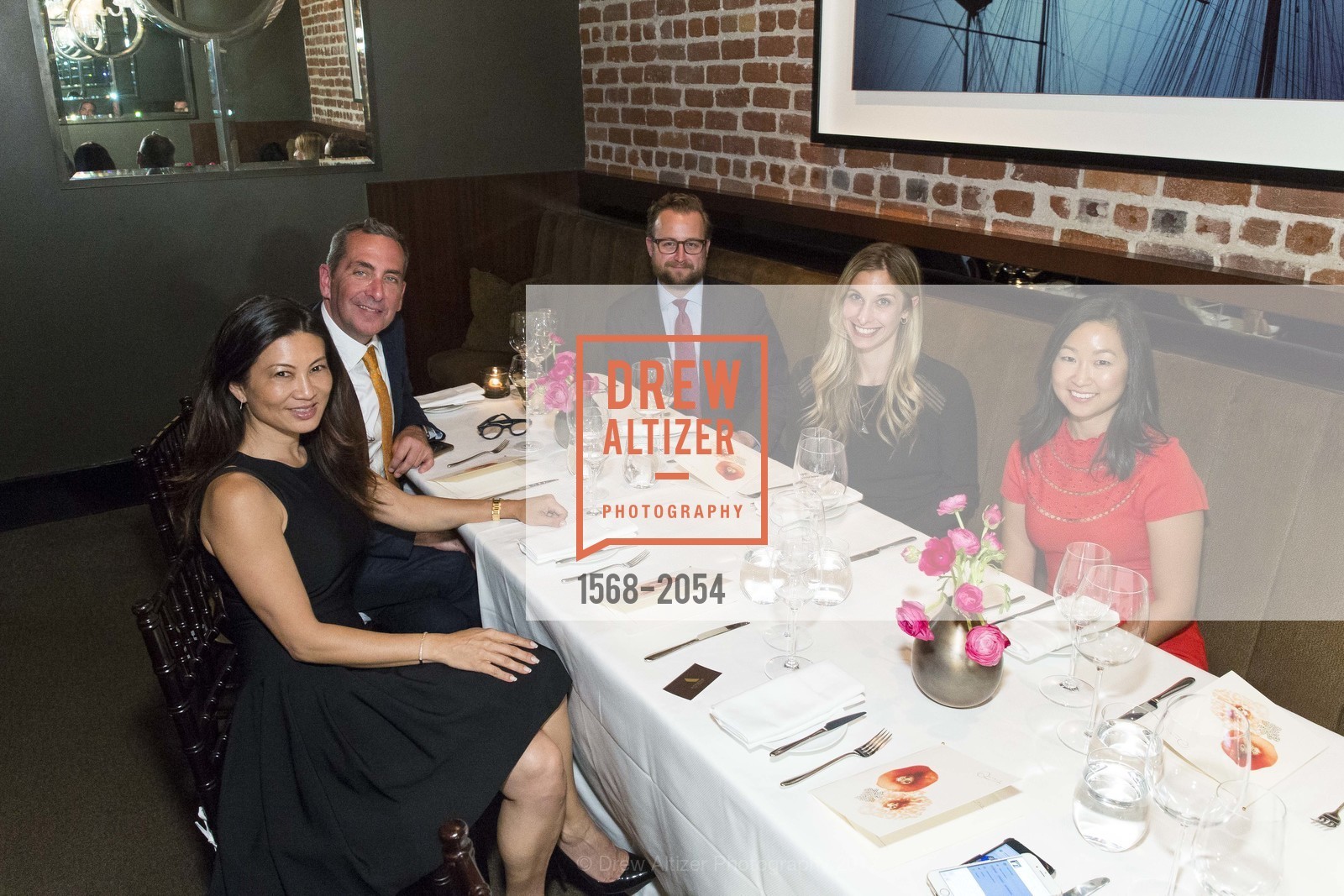 Stephanie Mork, Michael Moore, Andrew Lueck, Ally Butler, Anna Smith, Christie's Spring Tour 2017, Wendi Norris Gallery. Van 161 Jesse Street, April 20th, 2017, Photo #1568-2054 Stephanie Mork, Michael Moore, Andrew Lueck, Ally Butler, Anna Smith, Photo #1568-2054