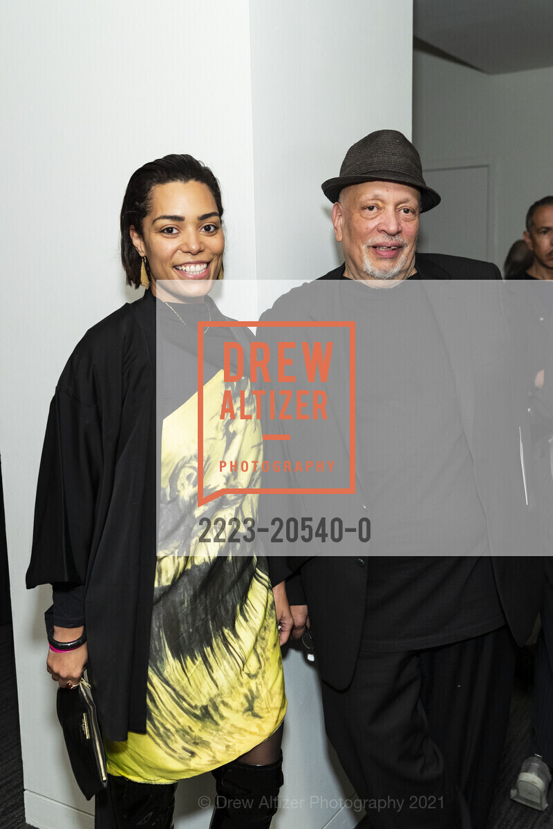 Brooke White, Walter Mosley, SFFILM Awards Night, Yerba Buena Center for the Arts. 701 Mission St, December 6th, 2021, Photo #2223-20540-0 Brooke White, Walter Mosley, Photo #2223-20540-0