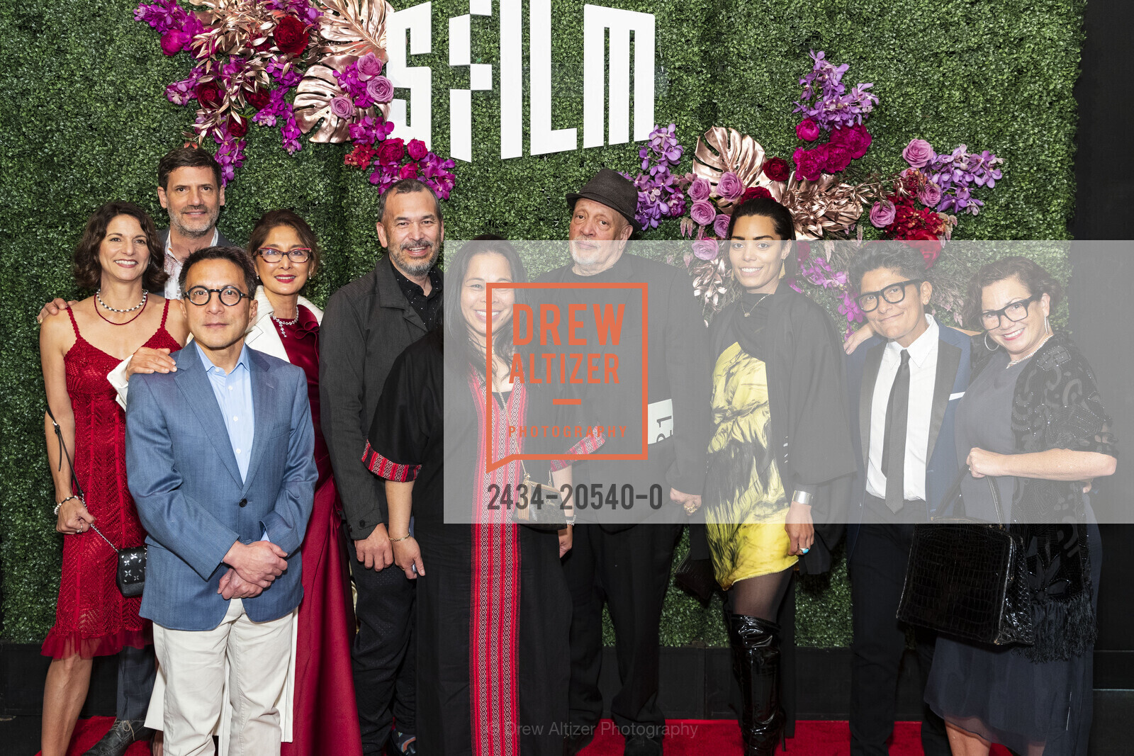 Victoria Osman, Paul Solorzano, Crisanta DeGuzman, Bryce Lee, Celine Shimizu, Dan Shimizu, Walter Mosley, Brooke White, Ruth Wayne, Jennifer Brody, Rosio Alvarez, SFFILM Awards Night, Yerba Buena Center for the Arts. 701 Mission St, Photo #2434-20540-0 Victoria Osman, Paul Solorzano, Crisanta DeGuzman, Bryce Lee, Celine Shimizu, Dan Shimizu, Walter Mosley, Brooke White, Ruth Wayne, Jennifer Brody, Rosio Alvarez, Photo #2434-20540-0