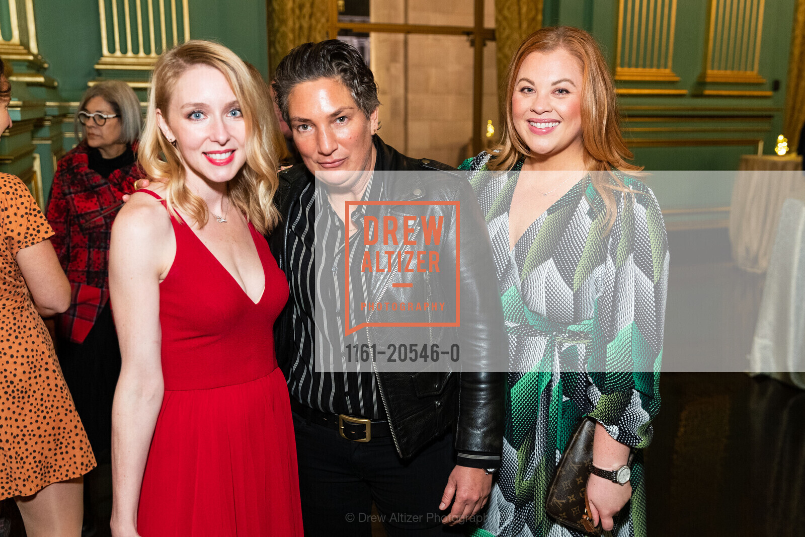 Mary Kay Bacalao, Kate Stoll, Kate Stephenson, Sotheby's Holiday Party, San Francisco War Memorial & Performing Arts Center. 401 Van Ness Avenues, December 8th, 2021, Photo #1161-20546-0 Mary Kay Bacalao, Kate Stoll, Kate Stephenson, Photo #1161-20546-0