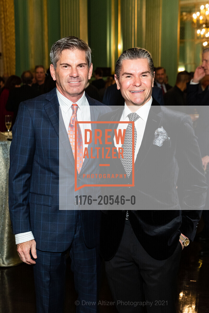 Patrick Brown, Chris Meza, Sotheby's Holiday Party, San Francisco War Memorial & Performing Arts Center. 401 Van Ness Avenues, December 8th, 2021, Photo #1176-20546-0 Patrick Brown, Chris Meza, Photo #1176-20546-0