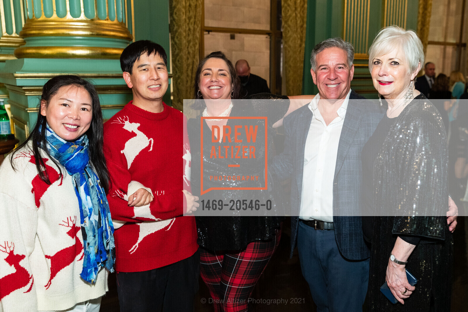 Rachelle Martini, Gregg Lynn, Francine Huss, Sotheby's Holiday Party, San Francisco War Memorial & Performing Arts Center. 401 Van Ness Avenues, December 8th, 2021, Photo #1469-20546-0 Rachelle Martini, Gregg Lynn, Francine Huss, Photo #1469-20546-0