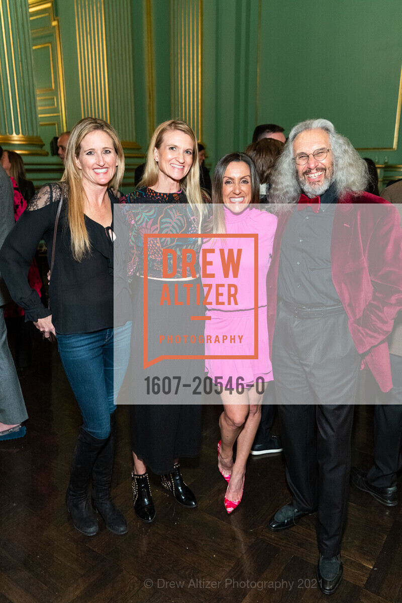 Lisa Vukovic, Paula Slauson, Marla Moresi, Larry Beck, Sotheby's Holiday Party, San Francisco War Memorial & Performing Arts Center. 401 Van Ness Avenues, December 8th, 2021, Photo #1607-20546-0 Lisa Vukovic, Paula Slauson, Marla Moresi, Larry Beck, Photo #1607-20546-0