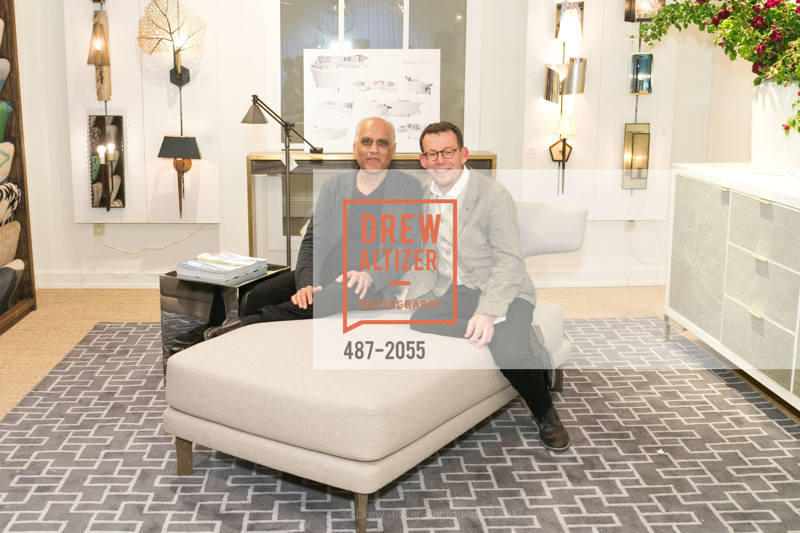 Zahid Sardar, Ted Boerner, SFC&G Event at Hewn, Hewn, April 20th, 2017, Photo #487-2055 Zahid Sardar, Ted Boerner, Photo #487-2055