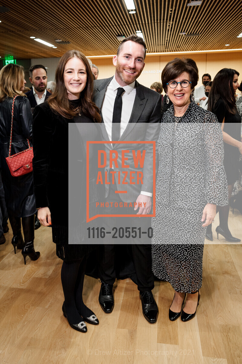 Danielle Ames Spivak, Justin Pressman, Diane Zack, Israel Philharmonic San Francisco Gala, San Francisco Conservatory of Music. 50 Oak St, December 12th, 2021, Photo #1116-20551-0 Danielle Ames Spivak, Justin Pressman, Diane Zack, Photo #1116-20551-0
