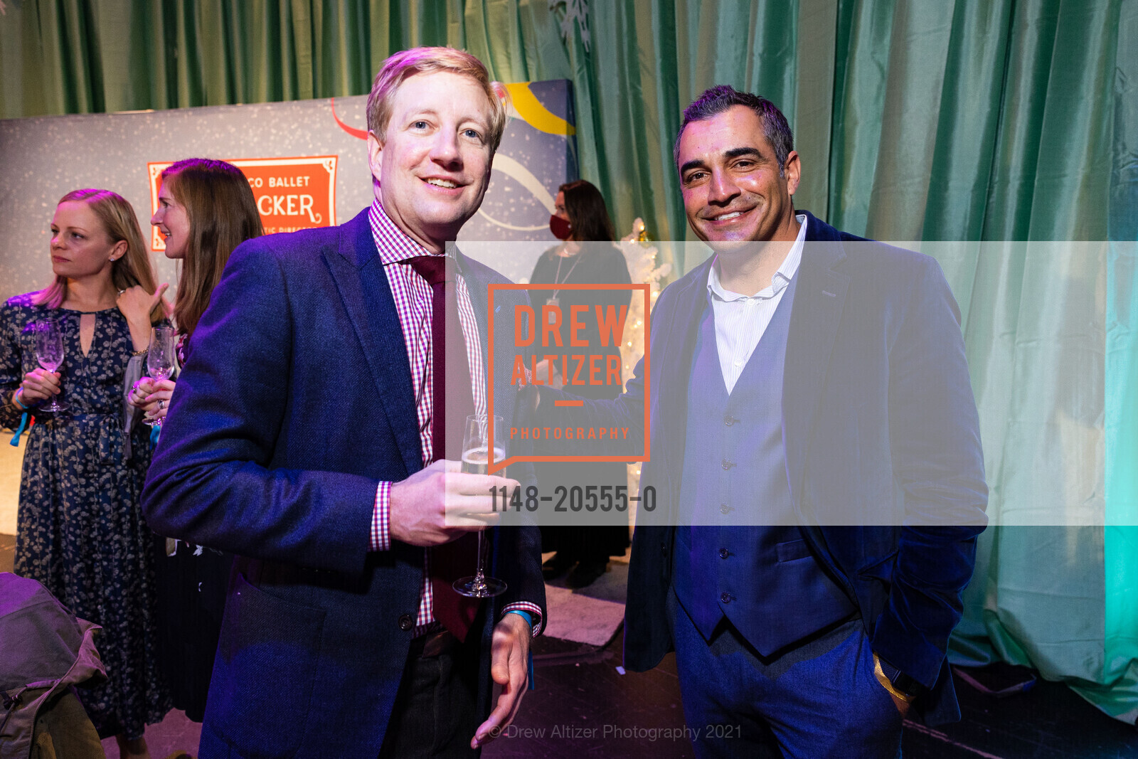 Brant Thompson, Ruben Kalra, Nutcracker Benefit Luncheon: Land of Dreams, Zellerbach Rehearsal Hall. 300 Franklin St, December 12th, 2021, Photo #1148-20555-0 Brant Thompson, Ruben Kalra, Photo #1148-20555-0