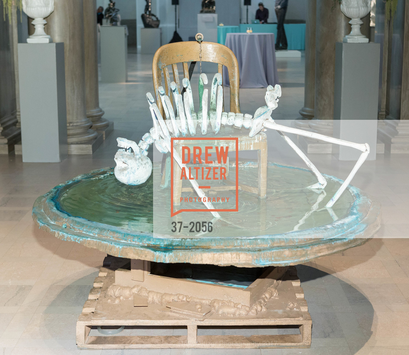 Atmosphere, Urs Fischer Opening at the Legion of Honor and Fiorella, Legion of Honor, April 20th, 2017