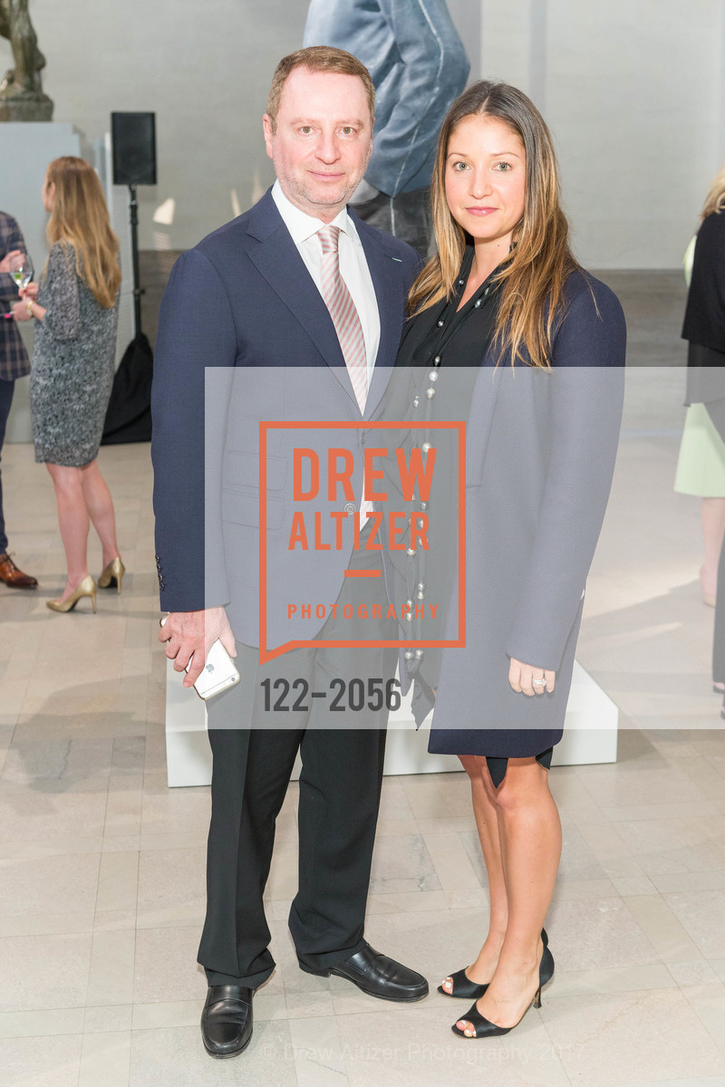 Serge Sorokko, Katya Sorokko, Urs Fischer Opening at the Legion of Honor and Fiorella, Legion of Honor, April 20th, 2017