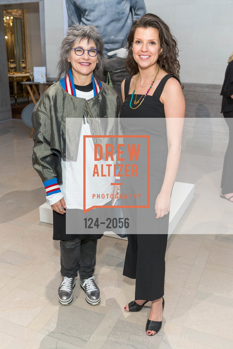 Shaari Ergas, Larissa Trociuk, Urs Fischer Opening at the Legion of Honor and Fiorella, Legion of Honor, April 20th, 2017