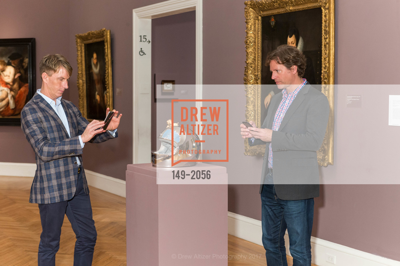 Jack Calhoun, Trevor Traina, Urs Fischer Opening at the Legion of Honor and Fiorella, Legion of Honor, April 20th, 2017