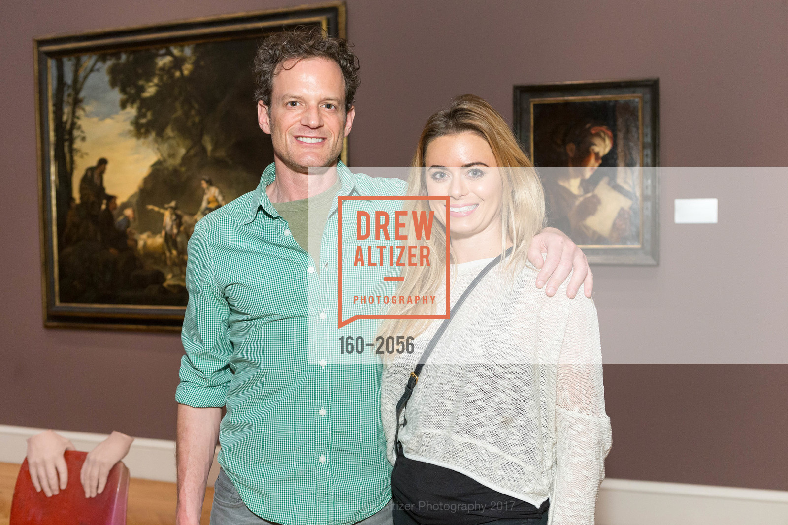 TJ Blumberg, Taylor Herr, Urs Fischer Opening at the Legion of Honor and Fiorella, Legion of Honor, April 20th, 2017, Photo #160-2056 TJ Blumberg, Taylor Herr, Photo #160-2056