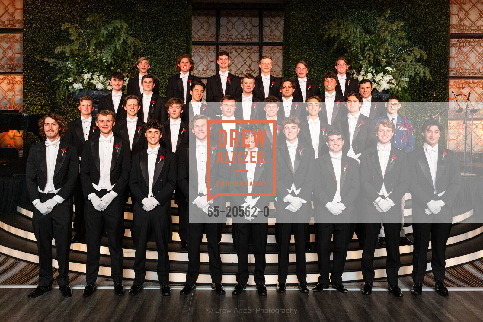 William Christopher SImm, Conor Philip Burns, William Hill Ferguson II, Chester Hugh Niedermeyer, Jackson Fisher Page, Theodore Sterling Dobos Jr., Kameron George Makras, Matthew Franklin Murdoff, Justin Thomas Detweiler, Fenn Ownbey Jones, Thomas Van Blois Hooker, Sebastian Diskerud Malin, Grant Ralph Peterson, John Blair Magruder, Kyle Haas Jasper, Charles Thomas Weber, Nicholas Casper Aliaga, Richard Stephens Conlon, Maxwell Woodberry Trauner, Wolfgang Dillon Tobiason, Samuel Christian Abbott, Evangelos Tsakopoulos Kounalakis, Wyatt James O'Connor, Antoneo Tsakopoulos Kounalakis, Vincent Jonathan Behnke, Dutch Hilary Kemp, Ryan Curtis Darwin, James Thomas Holden Farrell, Robert MacMillan Pedrero, San Francisco Debutante Ball 2021, St. Francis Hotel, Photo #65-20562-0 William Christopher SImm, Conor Philip Burns, William Hill Ferguson II, Chester Hugh Niedermeyer, Jackson Fisher Page, Theodore Sterling Dobos Jr., Kameron George Makras, Matthew Franklin Murdoff, Justin Thomas Detweiler, Fenn Ownbey Jones, Thomas Van Blois Hooker, Sebastian Diskerud Malin, Grant Ralph Peterson, John Blair Magruder, Kyle Haas Jasper, Charles Thomas Weber, Nicholas Casper Aliaga, Richard Stephens Conlon, Maxwell Woodberry Trauner, Wolfgang Dillon Tobiason, Samuel Christian Abbott, Evangelos Tsakopoulos Kounalakis, Wyatt James O'Connor, Antoneo Tsakopoulos Kounalakis, Vincent Jonathan Behnke, Dutch Hilary Kemp, Ryan Curtis Darwin, James Thomas Holden Farrell, Robert MacMillan Pedrero, Photo #65-20562-0