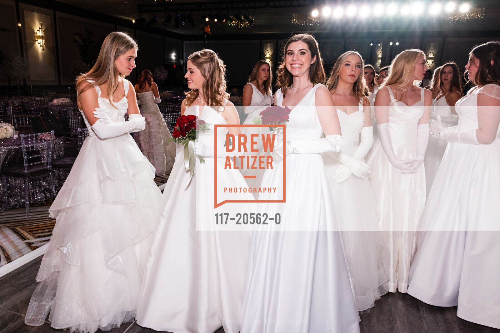 Eliza Lane Spaht, Olivia Grace Callander, Isabel Jean-Marie Soja, San Francisco Debutante Ball 2021, St. Francis Hotel, Photo #117-20562-0 Eliza Lane Spaht, Olivia Grace Callander, Isabel Jean-Marie Soja, Photo #117-20562-0