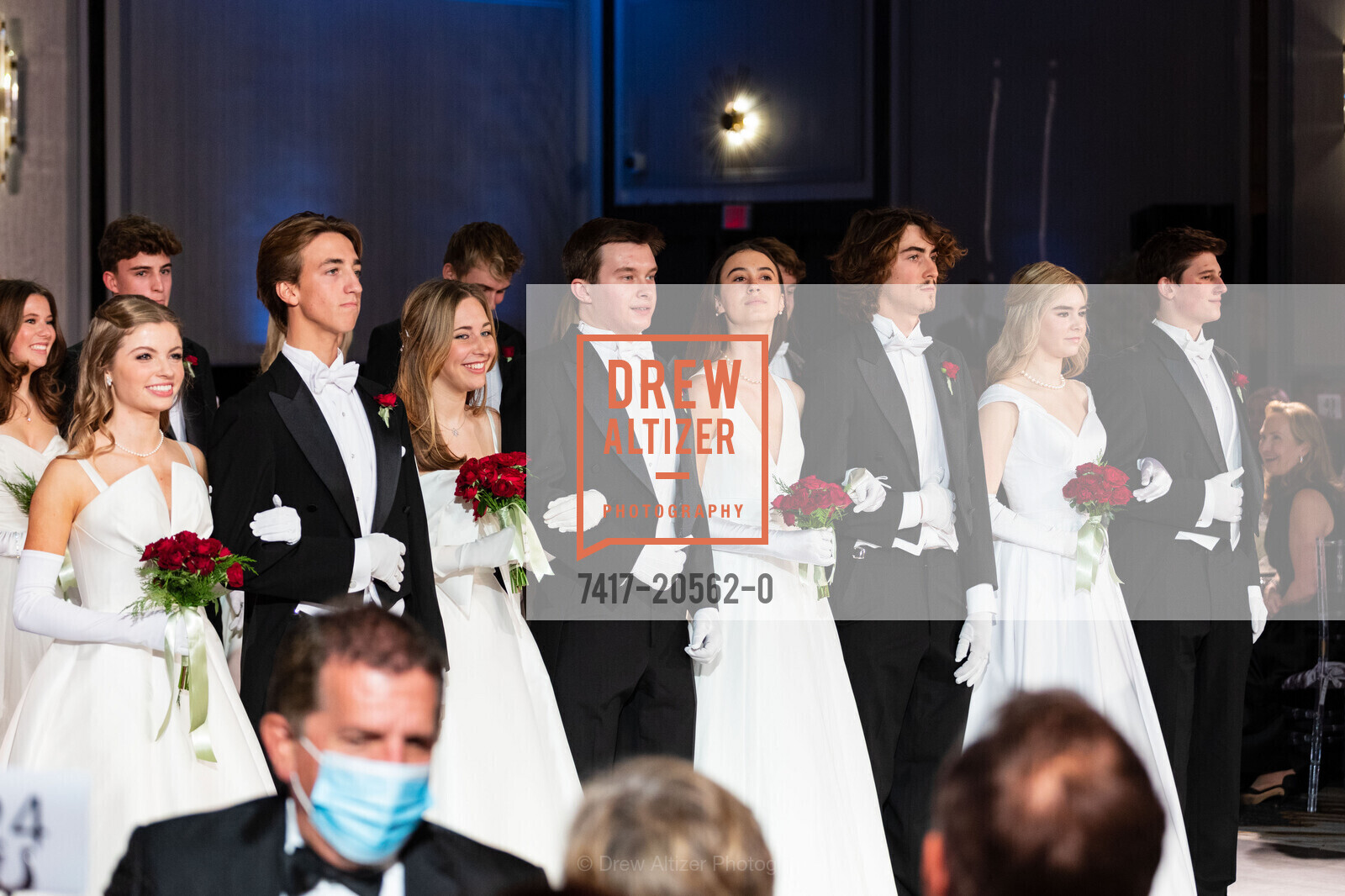 Olivia Grace Callander, Charles Thomas Weber, Charlotte Julia Ehrlich, John Blair Magruder, Carmela Francesca Evashchen, William Christopher SImm, Kaelin Barrett Dalzell, Wolfgang Dillon Tobiason, San Francisco Debutante Ball 2021, St. Francis Hotel, Photo #7417-20562-0 Olivia Grace Callander, Charles Thomas Weber, Charlotte Julia Ehrlich, John Blair Magruder, Carmela Francesca Evashchen, William Christopher SImm, Kaelin Barrett Dalzell, Wolfgang Dillon Tobiason, Photo #7417-20562-0