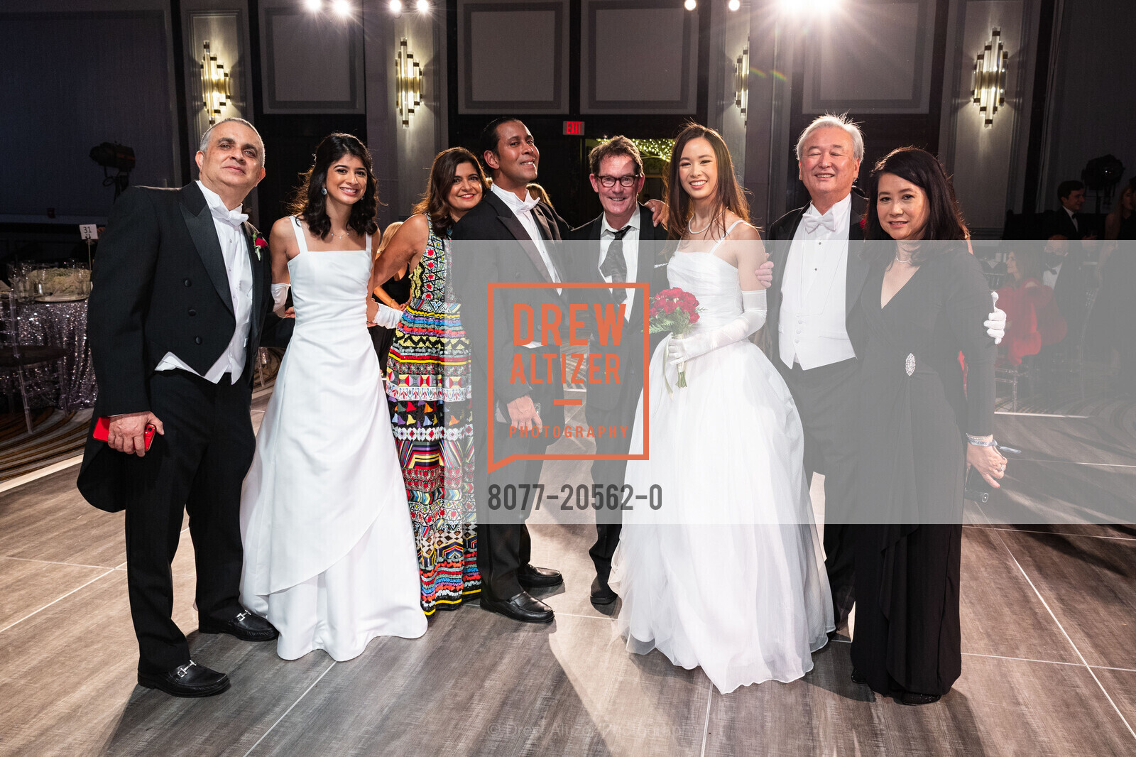 Gurinder Singh Kalra, Alisha Raj Kalra, Rajvi Berry, Emilio Meza, Ian Murray, Audrey Camille Lee Pinard, Donald William Pinard, Jocelyn Pinard, San Francisco Debutante Ball 2021, St. Francis Hotel, Photo #8077-20562-0 Gurinder Singh Kalra, Alisha Raj Kalra, Rajvi Berry, Emilio Meza, Ian Murray, Audrey Camille Lee Pinard, Donald William Pinard, Jocelyn Pinard, Photo #8077-20562-0