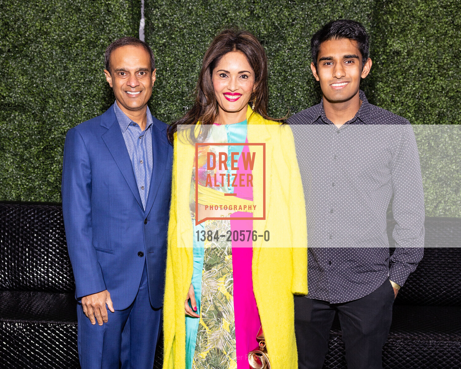 Gaurav Garg, Komal Shah, Bijoy Garg, FOG Design + Art Preview Gala, Fort Mason Center Festival Pavilion. Marina Blvd, Photo #1384-20576-0 Gaurav Garg, Komal Shah, Bijoy Garg, Photo #1384-20576-0