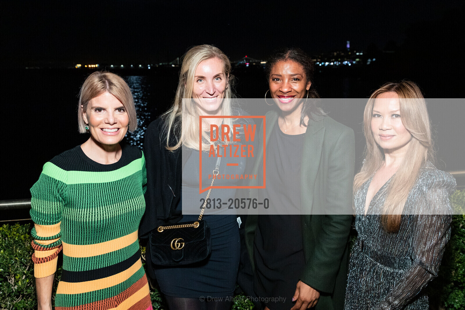 Nancy Evers, Frederique Dame, Yvette Jenkins, Jocelyn Abisia, FOG Design + Art Preview Gala, Fort Mason Center Festival Pavilion. Marina Blvd, Photo #2813-20576-0 Nancy Evers, Frederique Dame, Yvette Jenkins, Jocelyn Abisia, Photo #2813-20576-0