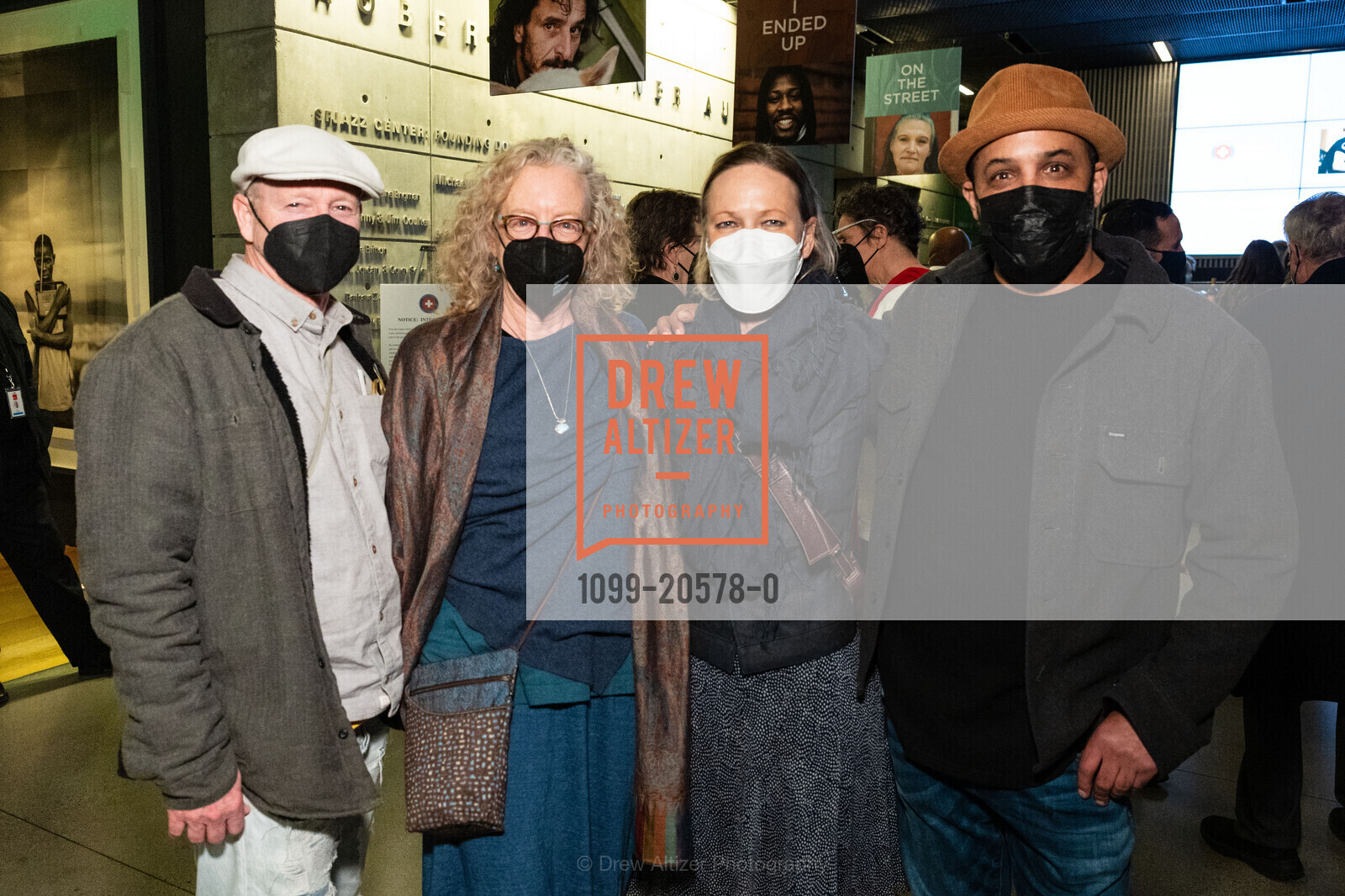 Scott Williams, Amrita Dubois, Padma Tatum, AJ Lovewins, FOG Private Film Screening, SFJAZZ. 201 Franklin St, Photo #1099-20578-0 Scott Williams, Amrita Dubois, Padma Tatum, AJ Lovewins, Photo #1099-20578-0