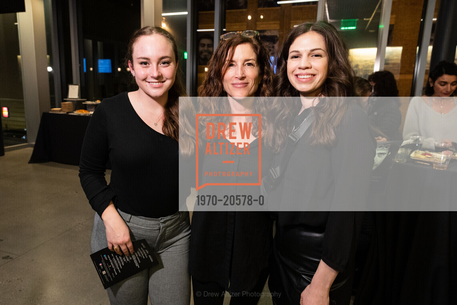 Gabrielle Mouritzen, Dana Castro, Kate Brickner, FOG Private Film Screening, SFJAZZ. 201 Franklin St, Photo #1970-20578-0 Gabrielle Mouritzen, Dana Castro, Kate Brickner, Photo #1970-20578-0