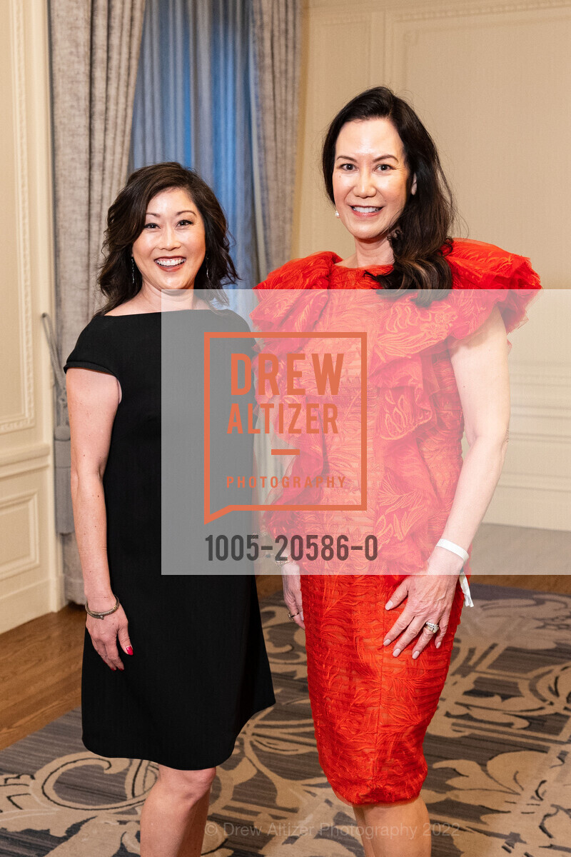 Kristi Yamaguchi, Nadine Orona, SF Ballet Hosts Yuan Yuan Tan’s 25th Anniversary Dinner, Palace Hotel. 2 Montgomery St, February 13th, 2022, Photo #1005-20586-0 Kristi Yamaguchi, Nadine Orona, Photo #1005-20586-0