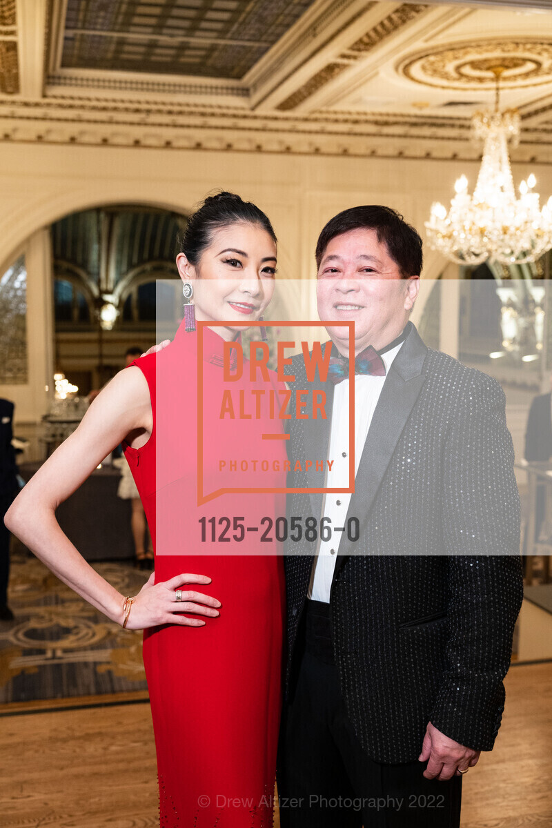 Yuan Yuan Tan, David Seto, SF Ballet Hosts Yuan Yuan Tan’s 25th Anniversary Dinner, Palace Hotel. 2 Montgomery St, February 13th, 2022, Photo #1125-20586-0 Yuan Yuan Tan, David Seto, Photo #1125-20586-0