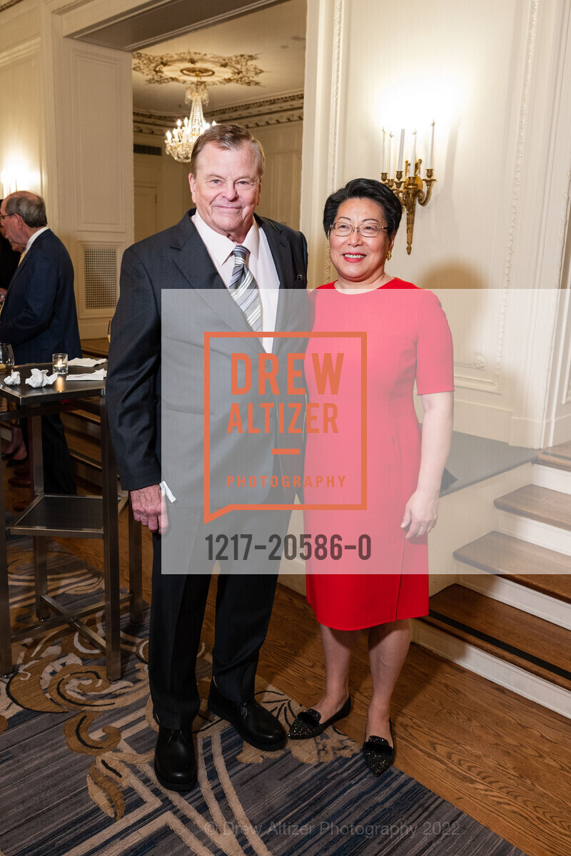 Gary Bridge, Fang Bridge, SF Ballet Hosts Yuan Yuan Tan’s 25th Anniversary Dinner, Palace Hotel. 2 Montgomery St, February 13th, 2022, Photo #1217-20586-0 Gary Bridge, Fang Bridge, Photo #1217-20586-0