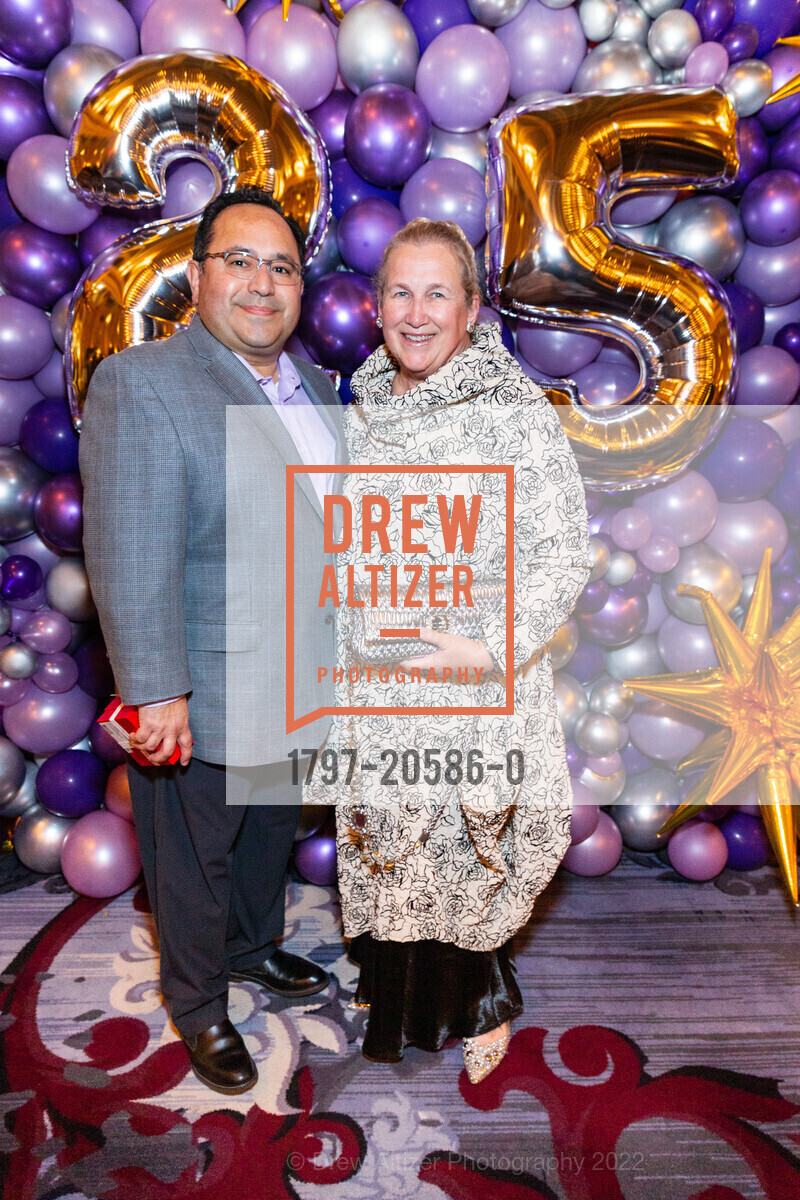 Jay Rosas, Virginia Bamford, SF Ballet Hosts Yuan Yuan Tan’s 25th Anniversary Dinner, Palace Hotel. 2 Montgomery St, February 13th, 2022, Photo #1797-20586-0 Jay Rosas, Virginia Bamford, Photo #1797-20586-0