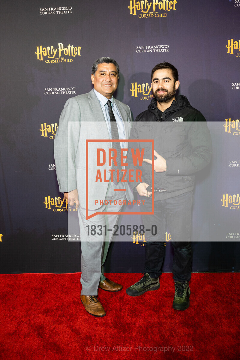 Mark Luevano, Luis Carbajal, Harry Potter and the Cursed Child Opening Night SF, Curran Theater. 445 Geary St, February 24th, 2022, Photo #1831-20588-0 Mark Luevano, Luis Carbajal, Photo #1831-20588-0