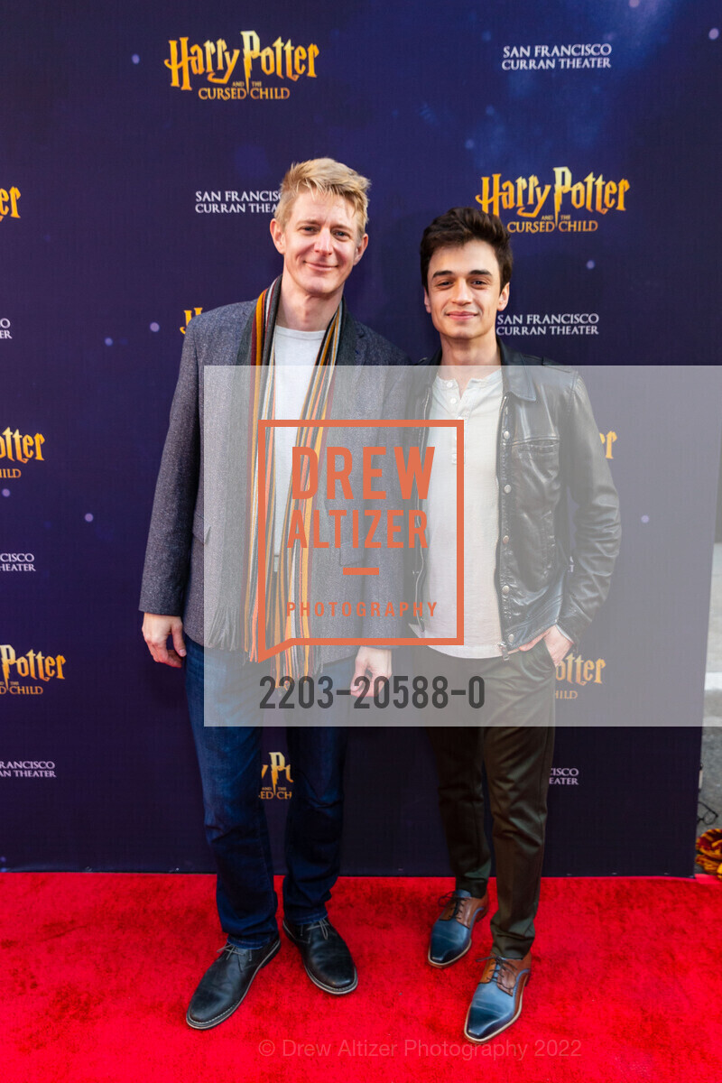 Christian Pedersen, Ben Papac, Harry Potter and the Cursed Child Opening Night SF, Curran Theater. 445 Geary St, February 24th, 2022, Photo #2203-20588-0 Christian Pedersen, Ben Papac, Photo #2203-20588-0