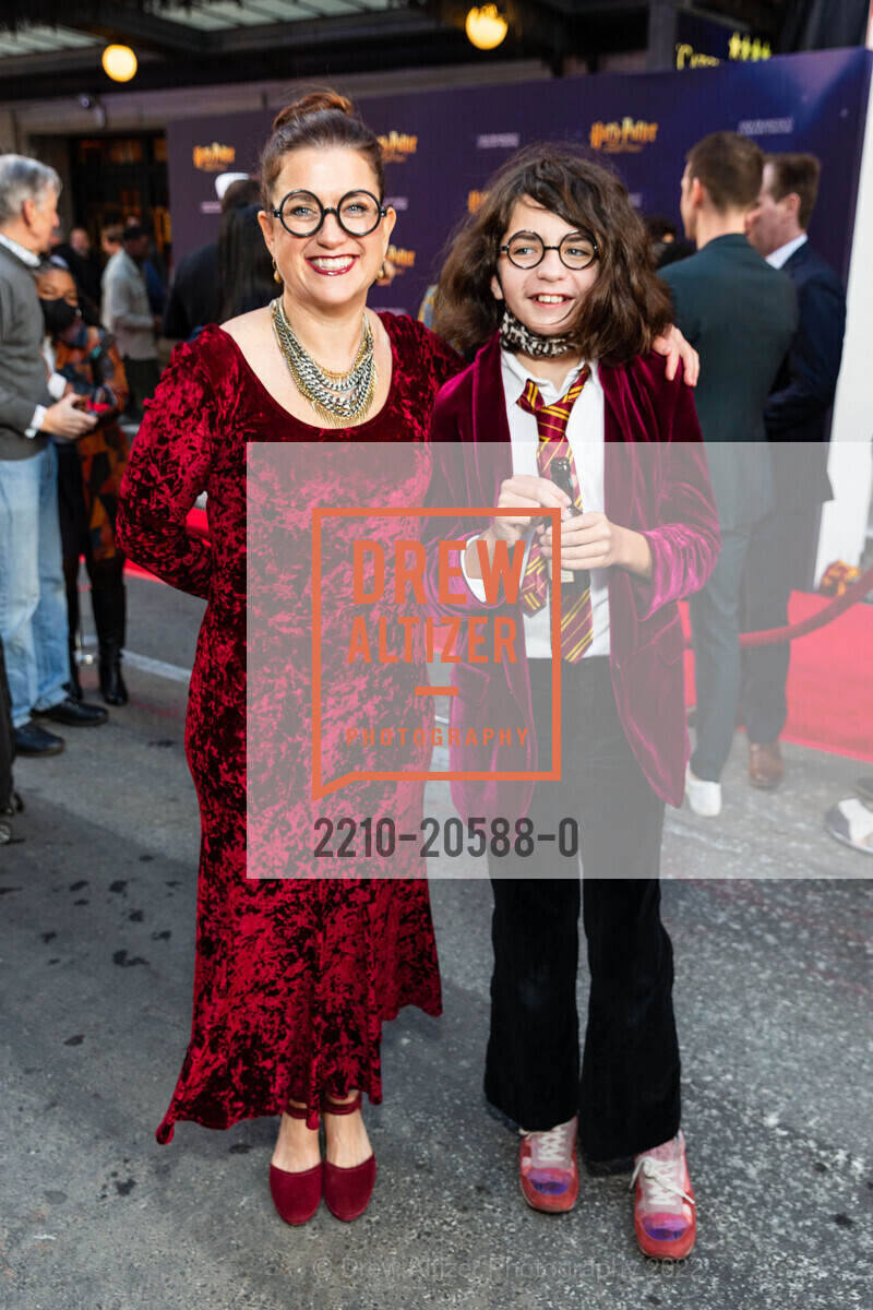 Jackie Downing, Liam Downing, Harry Potter and the Cursed Child Opening Night SF, Curran Theater. 445 Geary St, February 24th, 2022, Photo #2210-20588-0 Jackie Downing, Liam Downing, Photo #2210-20588-0