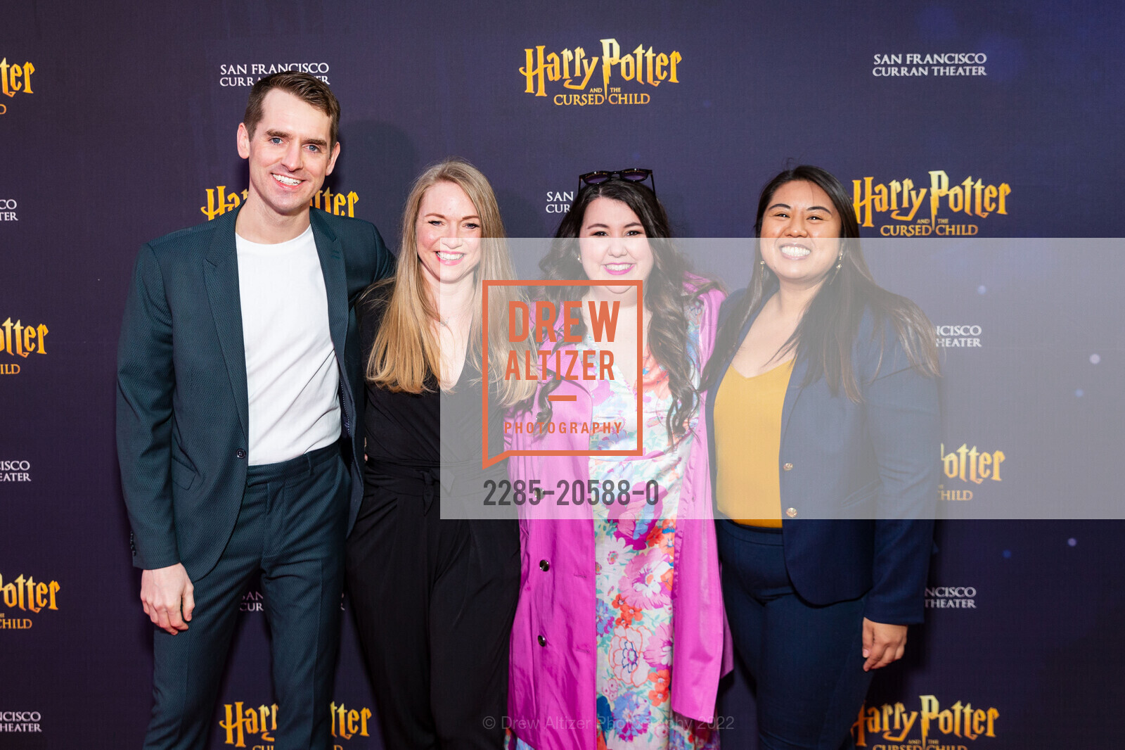 Krista Tuchscherer, Shannon Kingett, Patricia Dayleg, Harry Potter and the Cursed Child Opening Night SF, Curran Theater. 445 Geary St, February 24th, 2022, Photo #2285-20588-0 Krista Tuchscherer, Shannon Kingett, Patricia Dayleg, Photo #2285-20588-0