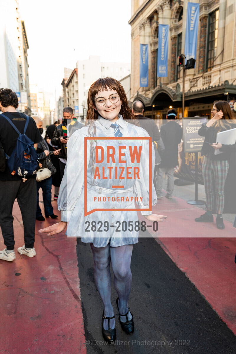 Liliana Teague, Harry Potter and the Cursed Child Opening Night SF, Curran Theater. 445 Geary St, February 24th, 2022, Photo #2829-20588-0 Liliana Teague, Photo #2829-20588-0