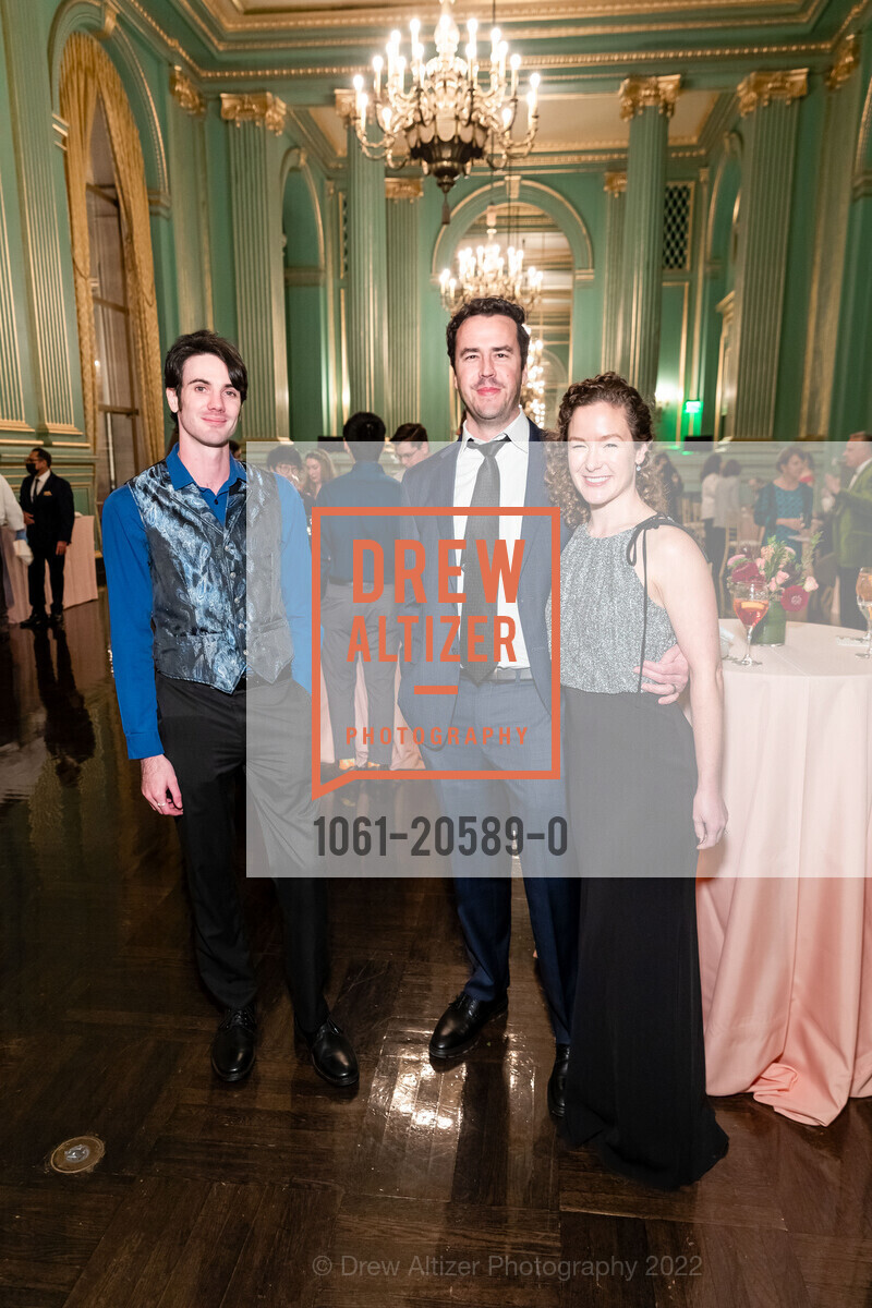 Jeremy Gleick, Travis Lowe, Julie Lowe, Kalla Vieaux hosts Save Venice Fundraiser with 50x50, San Francisco, The Green Room. 401 Van Ness Avenue, February 24th, 2022, Photo #1061-20589-0 Jeremy Gleick, Travis Lowe, Julie Lowe, Photo #1061-20589-0