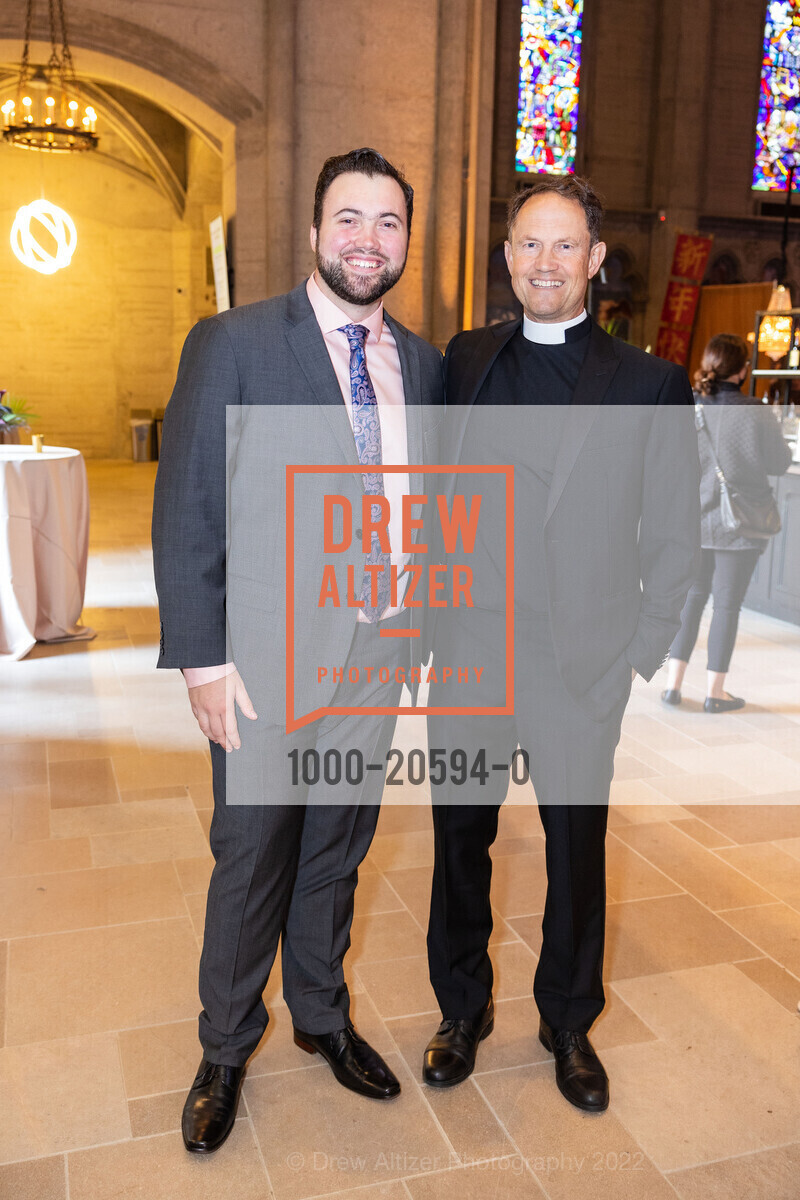 Dan Chiapelone, Malcolm Clemens-Young, Grace Cathedral 2022 Carnivale Gala, Grace Cathedral. 1100 California Street, March 1st, 2022, Photo #1000-20594-0 Dan Chiapelone, Malcolm Clemens-Young, Photo #1000-20594-0
