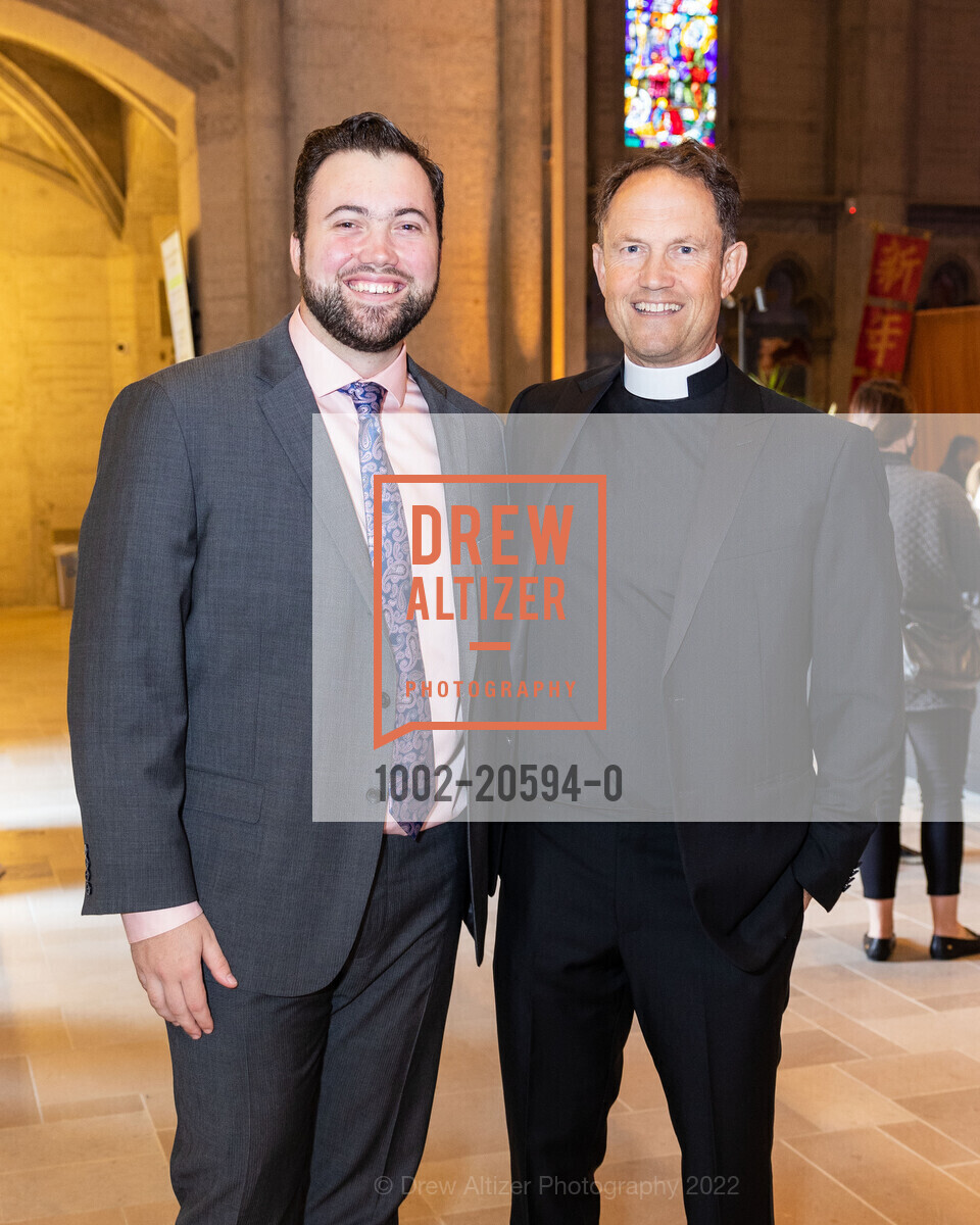 Dan Chiapelone, Malcolm Clemens-Young, Grace Cathedral 2022 Carnivale Gala, Grace Cathedral. 1100 California Street, March 1st, 2022, Photo #1002-20594-0 Dan Chiapelone, Malcolm Clemens-Young, Photo #1002-20594-0