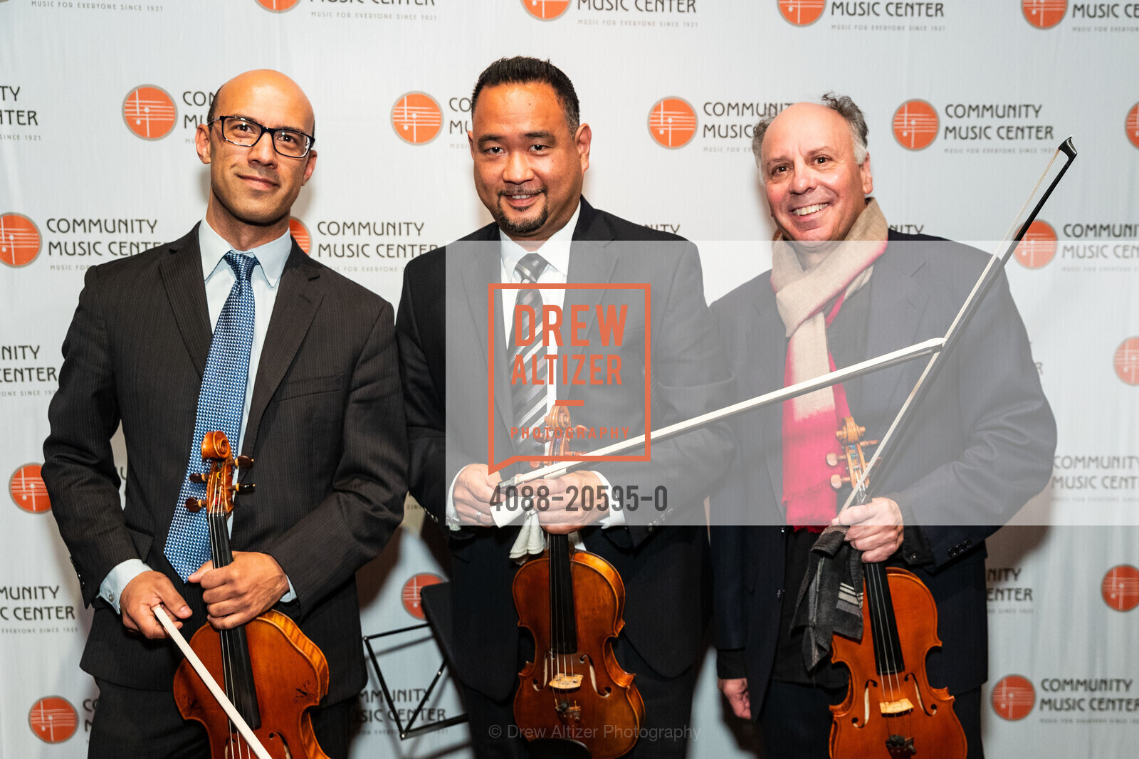 David Samuel, Zakarias Grafilo, Frederick Lifsitz, Community Music Center Centennial Gala, The Julia Morgan Ballroomc. 465 California St, Photo #4088-20595-0 David Samuel, Zakarias Grafilo, Frederick Lifsitz, Photo #4088-20595-0