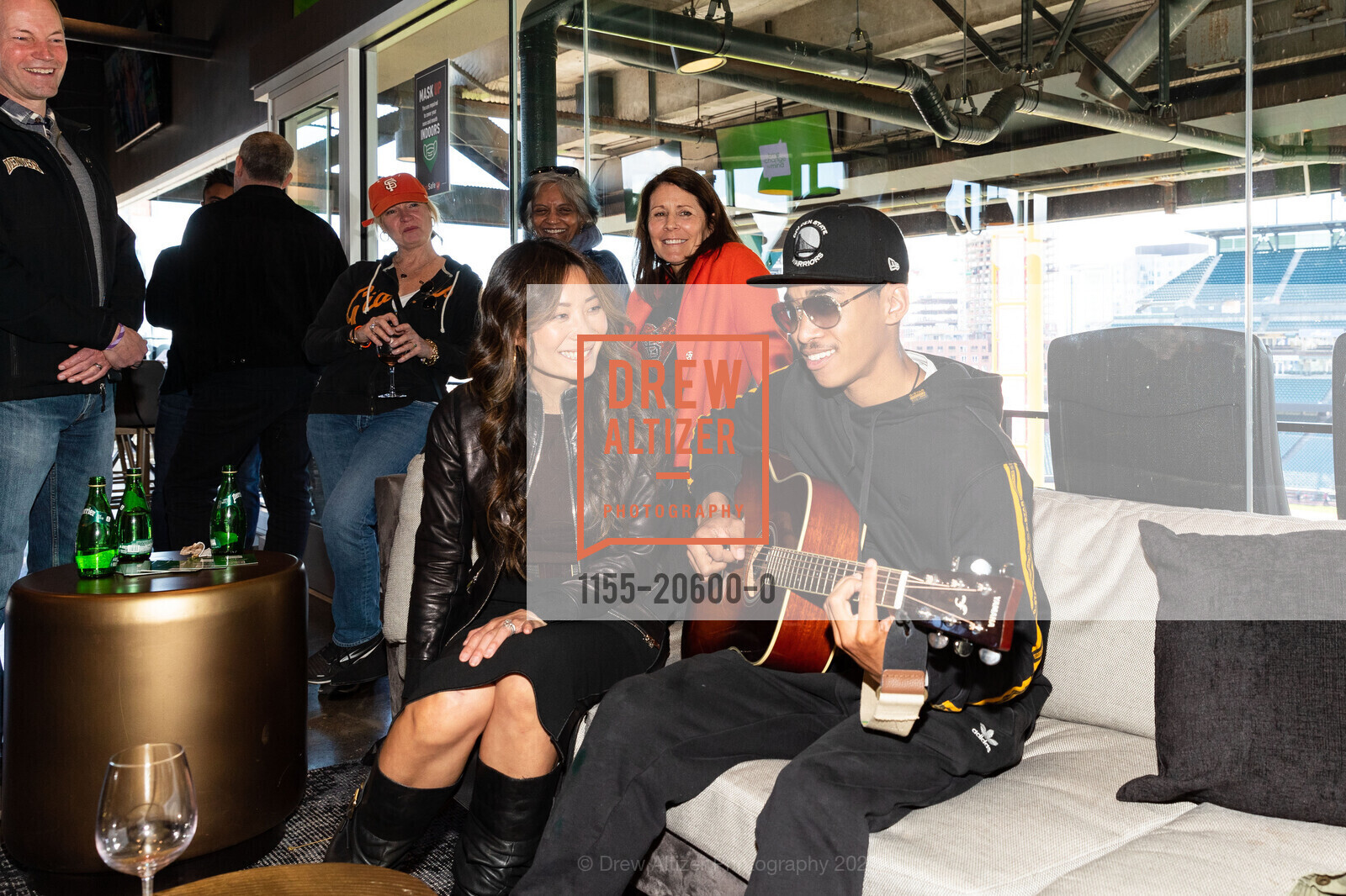 Catherina Watters, Ricky Watters Jr., Bring Change to Mind's 6th Annual SF Student Summit, Oracle Park. 24 Willie Mays Plaza, March 5th, 2022, Photo #1155-20600-0 Catherina Watters, Ricky Watters Jr., Photo #1155-20600-0