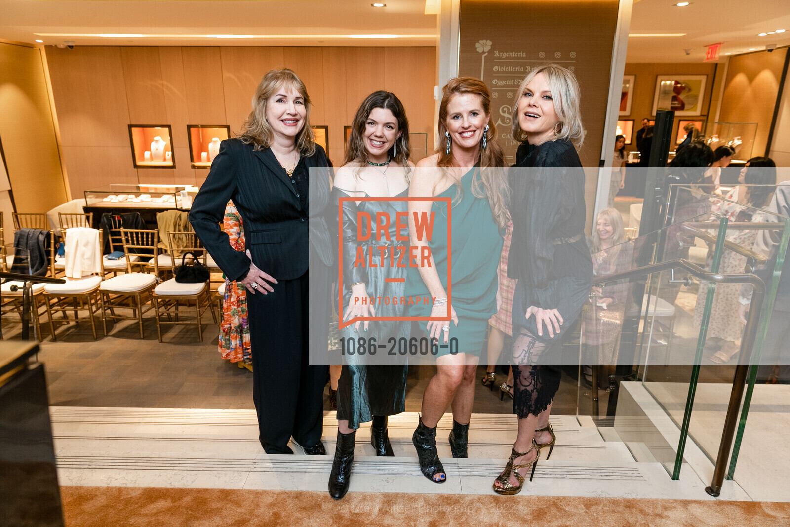 Alexandra Kranyak, Caroline Lizarraga, Andrea Viklund, Bulgari, BVLGARI. 200 Stockton St, March 8th, 2022, Photo #1086-20606-0 Alexandra Kranyak, Caroline Lizarraga, Andrea Viklund, Photo #1086-20606-0