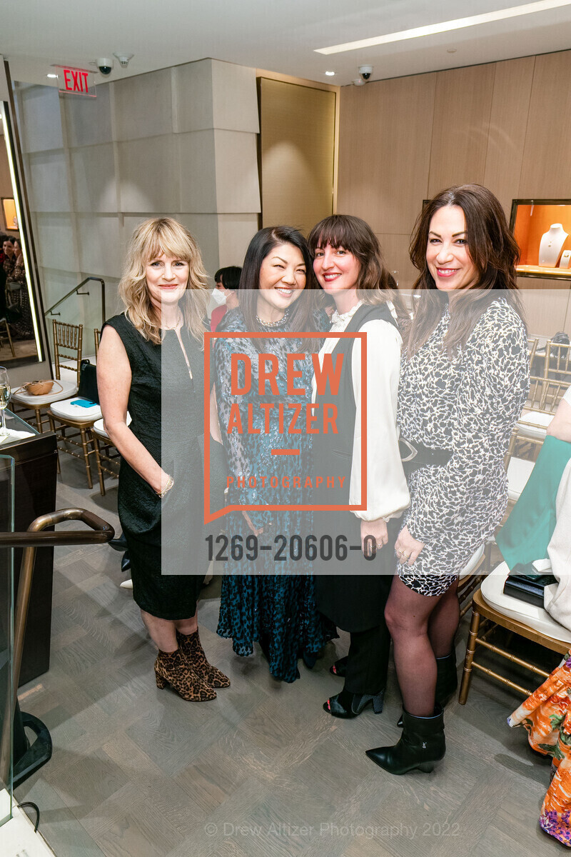 Sheri Evans, Betty Lin, Trina Papini, Melina Baxter, Bulgari, BVLGARI. 200 Stockton St, March 8th, 2022, Photo #1269-20606-0 Sheri Evans, Betty Lin, Trina Papini, Melina Baxter, Photo #1269-20606-0