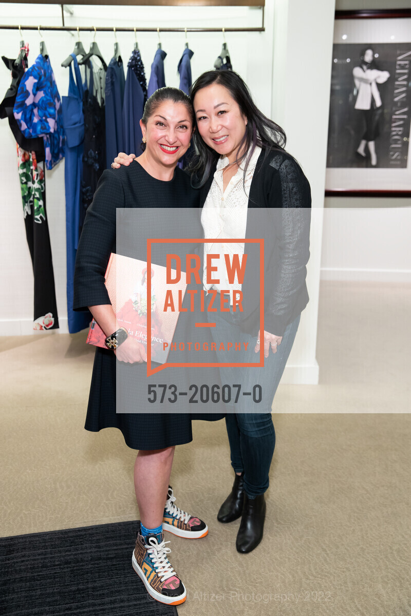 Lillian Djavaheri, Denise Chow, Neiman Marcus Christine Suppes- California Elegance Book Launch, Neiman Marcus. 150 Stockton St, March 8th, 2022, Photo #573-20607-0 Lillian Djavaheri, Denise Chow, Photo #573-20607-0
