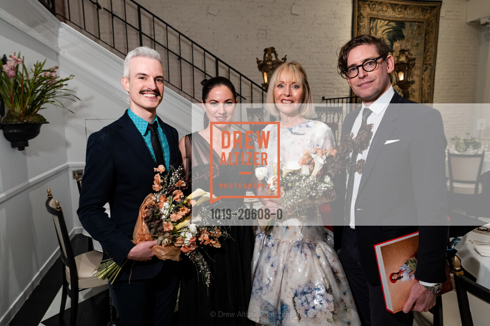 Frederic Aranda, Belinda Johnson, Christine Suppes, Jordan Deschamps-Braly, Villa Taverna hosts California Elegance by Christine Suppes (Private Launch), Villa Taverna. 27 Hotaling Pl, March 10th, 2022, Photo #1019-20608-0 Frederic Aranda, Belinda Johnson, Christine Suppes, Jordan Deschamps-Braly, Photo #1019-20608-0
