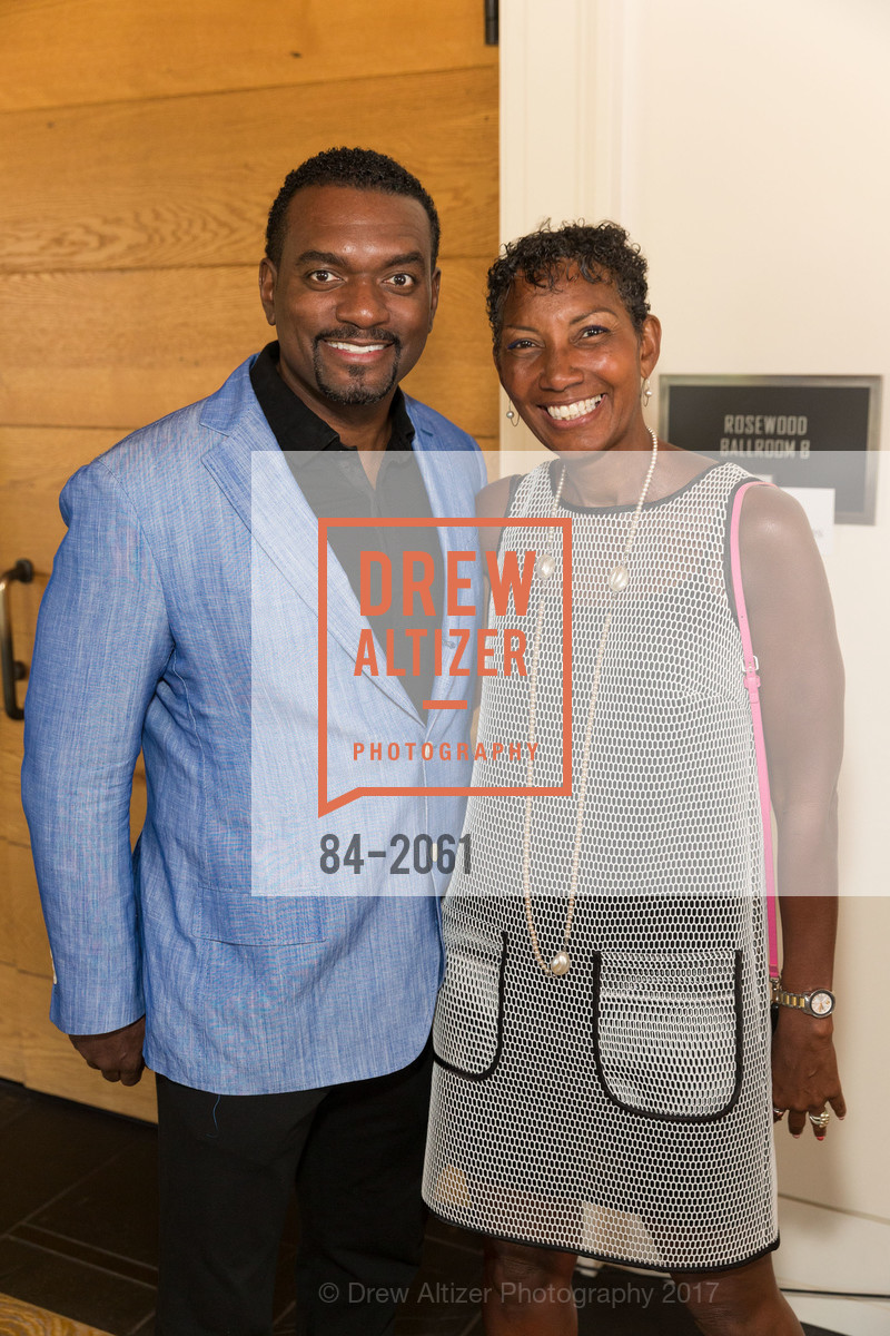 Clarence Wooten, Ricki Fairley, 3rd Annual Culture Shifting Weekend Awards Brunch, Rosewood Sand Hill. 2825 Sand Hill Road, April 23rd, 2017, Photo #84-2061 Clarence Wooten, Ricki Fairley, Photo #84-2061