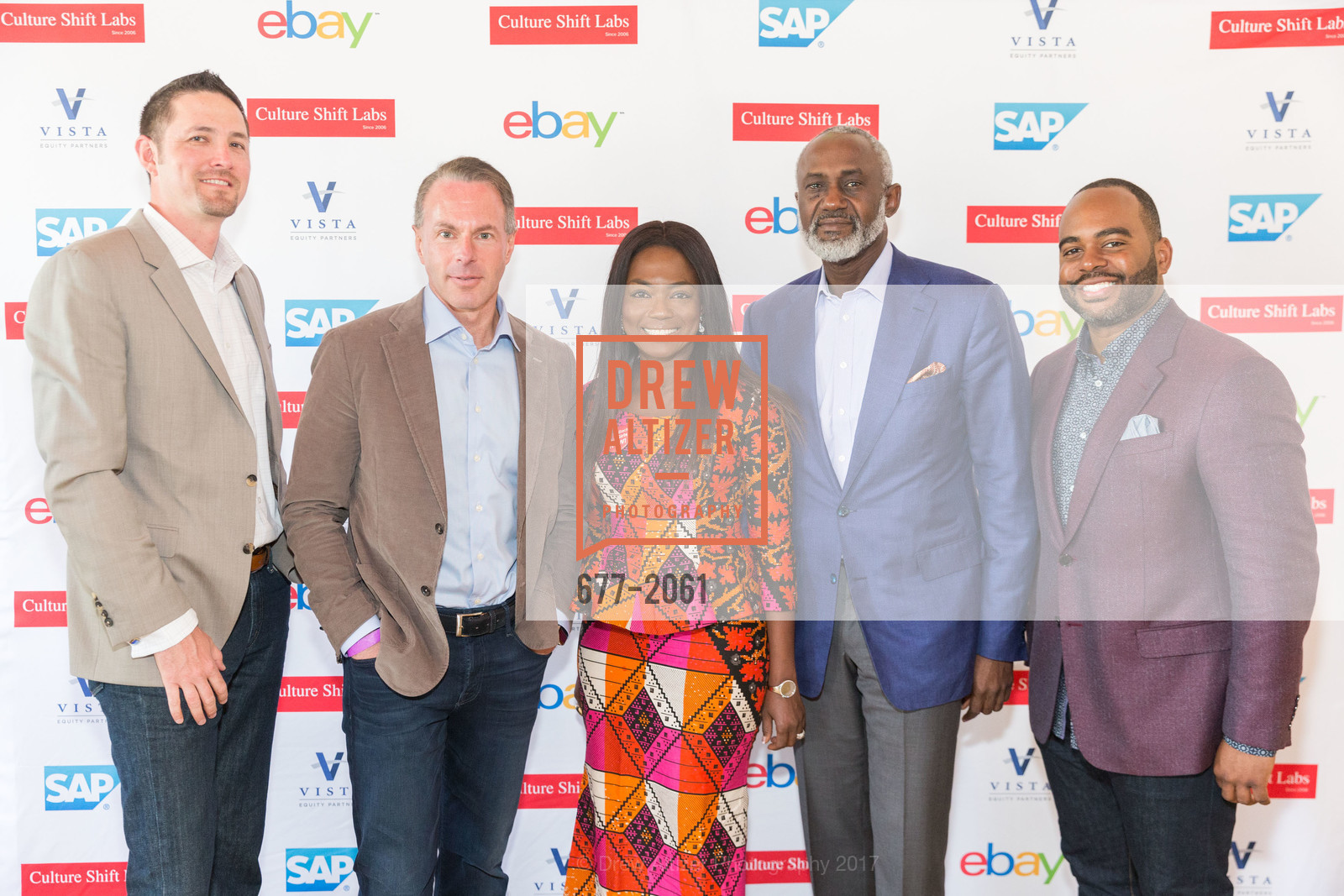Jose Gordon, Devin Wenig, Aisha Oyebode, Gbenga Oyebode, Damian Hooper Campbell, Photo #677-2061