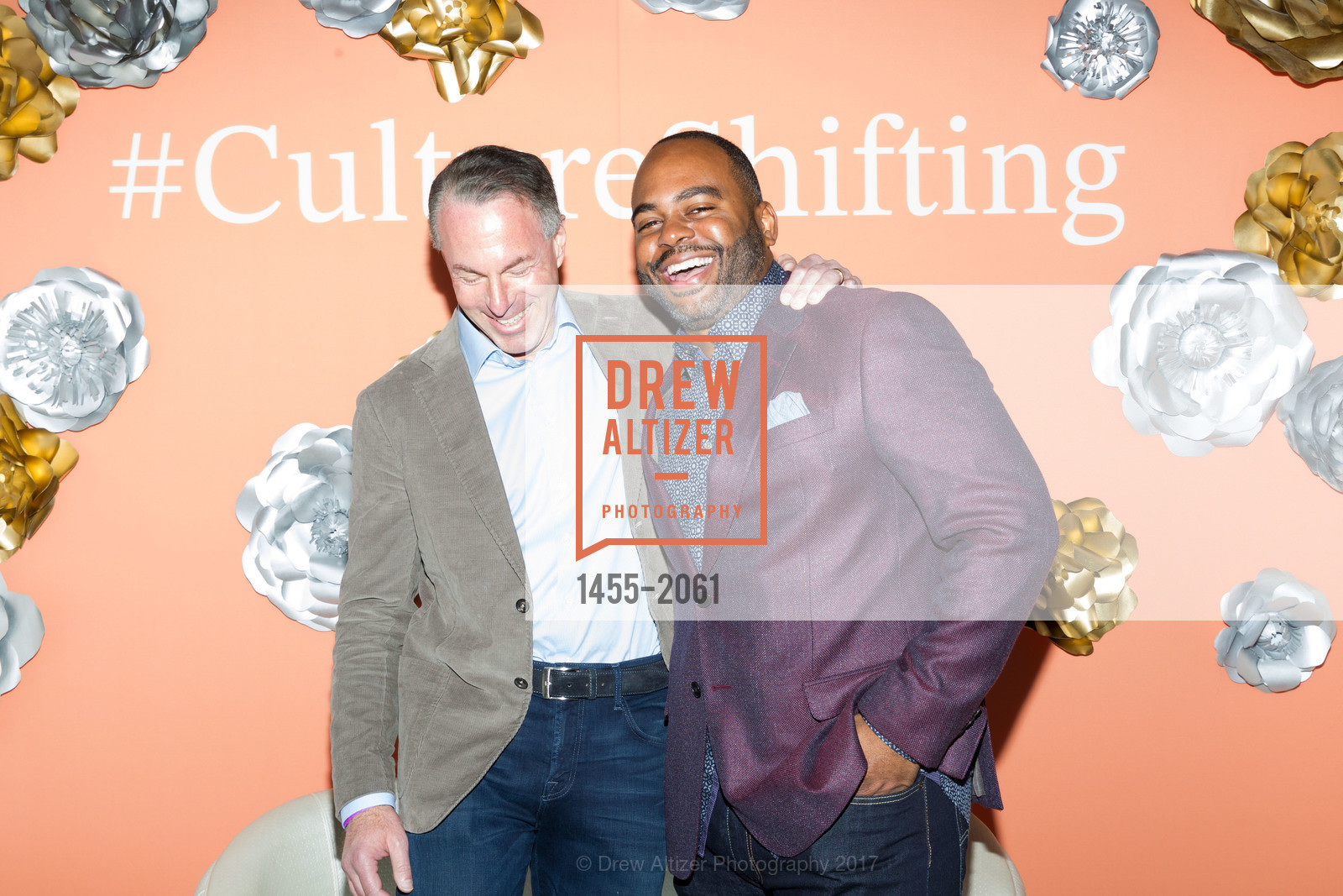 Devin Wenig, Damien Hooper-Campbell, 3rd Annual Culture Shifting Weekend Awards Brunch, Rosewood Sand Hill. 2825 Sand Hill Road, April 23rd, 2017, Photo #1455-2061 Devin Wenig, Damien Hooper-Campbell, Photo #1455-2061
