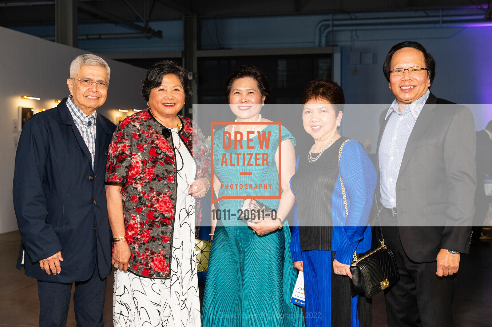 Rey Franco, Beth Franco, Lolita Cueva, Olga Santiago, Ener Cueva, Spectrum Gala and Art Auction, Pier 27. Embarcadero, March 10th, 2022, Photo #1011-20611-0 Rey Franco, Beth Franco, Lolita Cueva, Olga Santiago, Ener Cueva, Photo #1011-20611-0