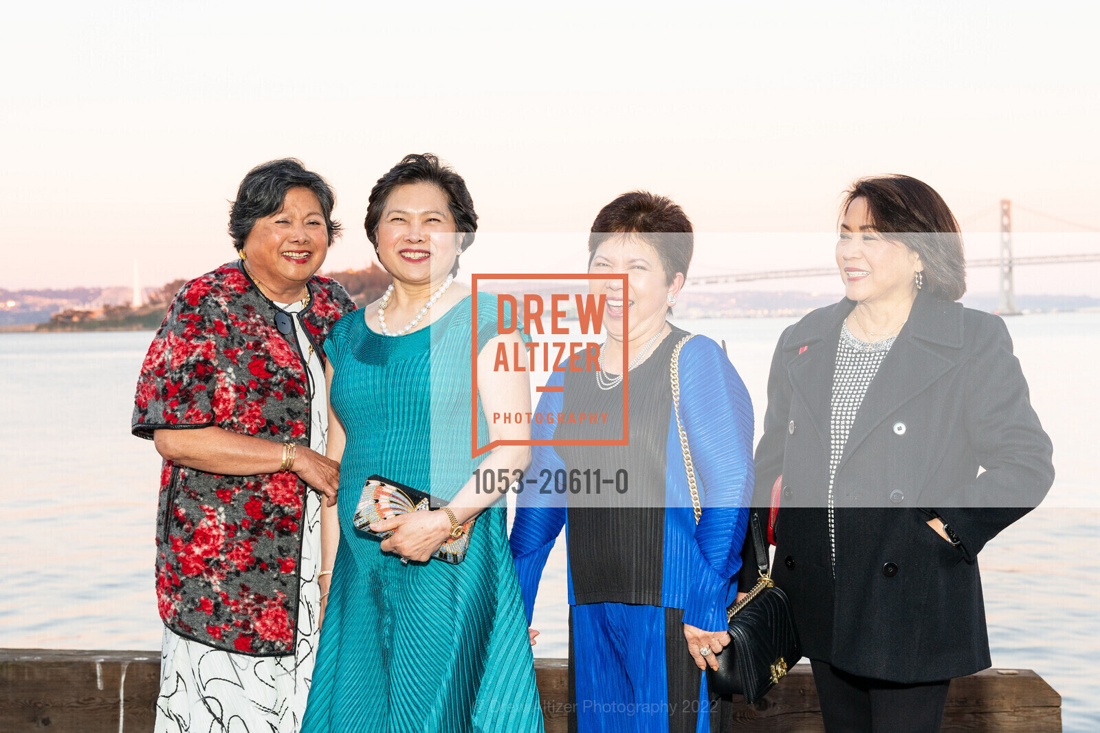 Beth Franco, Lolita Cueva, Olga Santiago, Spectrum Gala and Art Auction, Pier 27. Embarcadero, March 10th, 2022, Photo #1053-20611-0 Beth Franco, Lolita Cueva, Olga Santiago, Photo #1053-20611-0