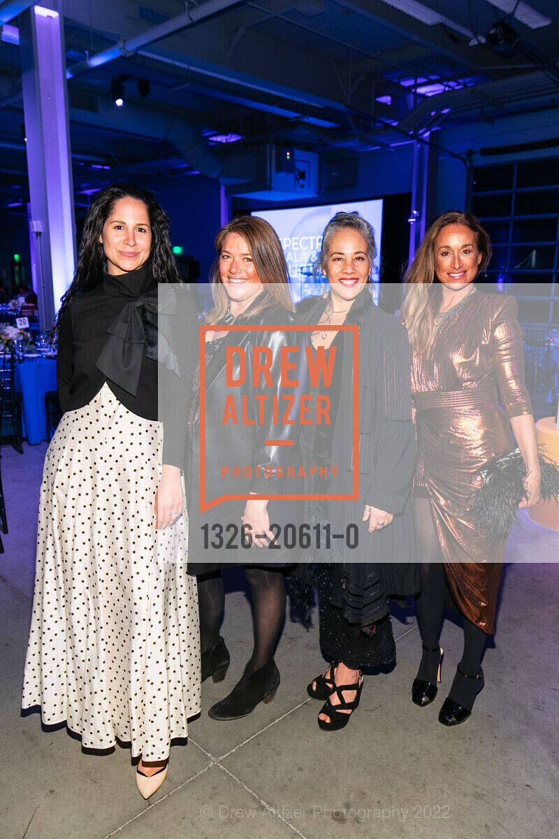 Alexandra Hudson, Dinelle Luccesshi, Lisa LaCroix, Donna Wier, Spectrum Gala and Art Auction, Pier 27. Embarcadero, March 10th, 2022, Photo #1326-20611-0 Alexandra Hudson, Dinelle Luccesshi, Lisa LaCroix, Donna Wier, Photo #1326-20611-0