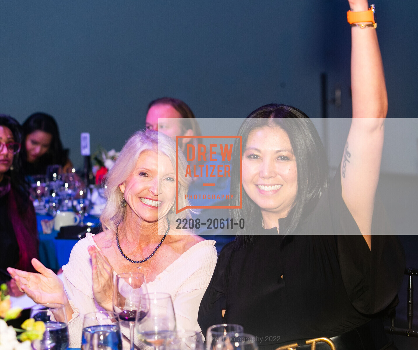 Rebekah Gimenez, Regina Franco, Spectrum Gala and Art Auction, Pier 27. Embarcadero, March 10th, 2022, Photo #2208-20611-0 Rebekah Gimenez, Regina Franco, Photo #2208-20611-0